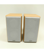 Sony SS-CRB5 Micro Bookshelf 2-Way Bass Reflex Stereo Speakers Light Woo... - £34.44 GBP