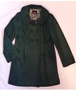 Contemporary Green Wool Blend Peacoat XL from Mossimo by Mossimo Giannul... - £23.15 GBP