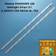 Hisense 43H4030F3 LED Backlight Strips (2) JL.D425C1330-003AS-M_V03 - £21.67 GBP