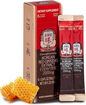 Korean Red Ginseng Everytime 2000mg with Propolis - 10 Sticks - £40.25 GBP