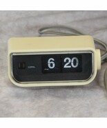 Copal Flip Clock Model 225 Small 5 1/4&quot; W x 2 1/2&quot; H x 3 1/4&quot; D MCM  Wor... - $127.39