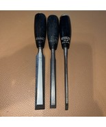 Vintage  Stanley No. 40  Lot of 3 Wood Chisels 1/4" , 1/2",  3/4"  Made ... - €72,29 EUR Vintage  Stanley No. 40  Lot of 3 Wood Chisels 1/4" , 1/2",  3/4"  Made ... - €72,29 EUR