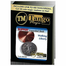 Slippery Expanded Shell Walking Liberty (D0134) By Tango Magic - Trick - £62.97 GBP