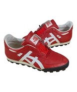 Asics Tiger Onitsuka  Baseball shoes dh400 Red Size 10.5 Mens 81k1855 - $148.50