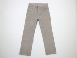 Vtg 80s Gap Pioneer Mens 29x27 Distressed Flared Bootcut Corduroy Chino Pants - £46.68 GBP