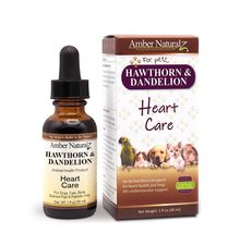 Amber NaturalZ Hawthorn and Dandelion Herbal Supplement for Dogs, Cats, Birds, G - £21.67 GBP+