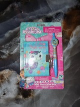 DREAMWORKS Gabby’s Dollhouse Mini Diary W/Pen NEW - $14.72