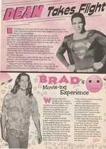 Dean Cain Jeremy Jackson Brad Pitt teen magazine pinup Bop Take Flight Pix - $1.50