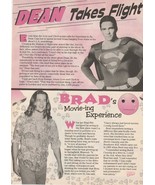 Dean Cain Jeremy Jackson Brad Pitt teen magazine pinup Bop Take Flight Pix - $2.06 CAD