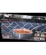 Crofton Chef Collection 9.5in Copper Deep Square Pan Set - $1,064.96 MXN