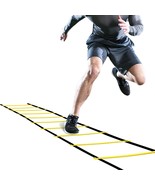 GHB Pro Agility Ladder Agility Training Ladder Speed 12 Rung 20ft with C... - $29.69