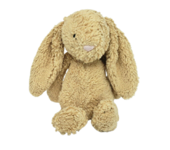 12&quot; Jellycat Medium Bashful Brown Bunny Rabbit Tan Stuffed Animal Plush W/ Name - £20.60 GBP