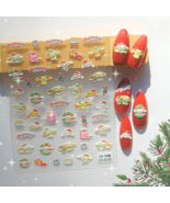 Cute Christmas Nail Sticker | Korean Style Nail Art | 3D Nail Stickers  - $8.35 CAD