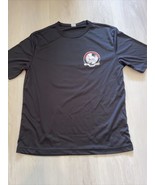 Wounded Warrior SOF Bionic Warriors Men's Size Medium T-Shirt Black Stretch - $10.99