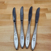 Oneida MY ROSE Hollow Knife Set of 4 Community Stainless Flatware 8 1/2" (22cm) - £7.43 GBP