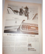 Vintage Marathon Oil Company Print Magazine Advertisement 1973 - $5.99