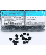 20X MST 2A 300V Conquer Slow Blow Fuse TE7 PCB THT Micro-Fuse Time Delay... - $117.89 MXN