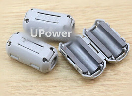 5pcs gray TDK 9mm Cable Clamp Clip RFI EMI EMC Noise Filters Ferrite Core - £7.48 GBP