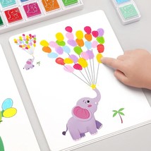 Finger Painting Kit-24 Color Seal/30 Pages - £20.45 GBP