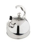 Viking 2.6-Quart Stainless Steel Kettle with 3-Ply Base - £73.98 GBP