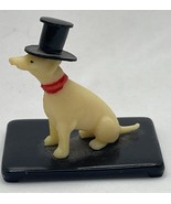 Vintage Miniature Jack Russell Terrier Celluloid Figurine Japan - $570.01 MXN