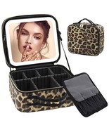 Makeup Bag Light up Lights Color Mirror Travel Case Lighted Cosmetic Tra... - $1,109.01 MXN