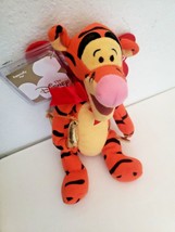 Disney Store February Tigger Cupid Plush Mini Bean Bag Stuffed Animal Cupid - £12.39 GBP