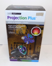 Gemmy Led Lightshow Projection Plus WHIRL-A-MOTIONC Multi Color Let It Snow - £23.48 GBP