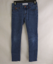 Vigoss Jeans Distressed Whiskered Embroidered Straight Leg Jeans Size 10 - £11.62 GBP