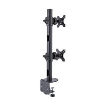 Startech H2MPV-MONITOR-MOUNT DUAL MONITOR VERTICAL MOUNT - C-CLAMP DUAL ... - $272.34