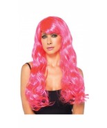 Long Wavy Wigs In Pink, Blue And Purple - £9.71 GBP