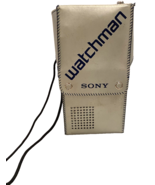 Vintage Sony Watchman Portable TV FD-20A, Turns On - $107.03 CAD