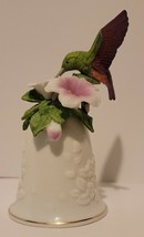 Collectible Wellington Collection Ceramic Hummingbirds On Branch Figure - £19.35 GBP