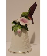 Collectible Wellington Collection Ceramic Hummingbirds On Branch Figure - $456.47 MXN