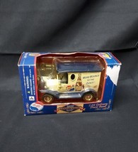PEPSI COLA Soda Die Cast Toy Delivery Truck Gift Bank w/ Key 1:24 Scale Limited  - £9.59 GBP
