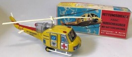 Vintage 1950s Tin Battery Op. Nomura (Tn) Japan Rescue Helicopter Toy In Box! - £441.00 GBP