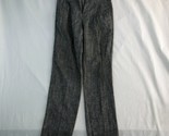 Vintage Christian Dior Pants Boys 25 Gray Black White Twill Slim Fit Jeu... - $44.54