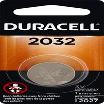 Duracell Duralock DL 2032 225mAh 3V Lithium Coin Cell Battery [Set of 6] or Sold - £15.97 GBP
