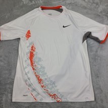 Vintage Nike Tennis Size Medium Roger Federer Tennis  Shirt Fit Dry - £49.20 GBP