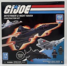 G.I. Joe Skystriker &amp; Night Raven Construction Set 150 Pc New in Box - £8.11 GBP