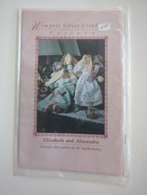 Elizabeth &amp; Alexandra in Victorian Dress Pattern Wimpole Street Creations 1989 - £6.16 GBP