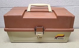 Vtg Plano Tackle Box Model 6303 3 Tier No-Tip Fold Out Fishing USA WITH ... - $936.48 MXN