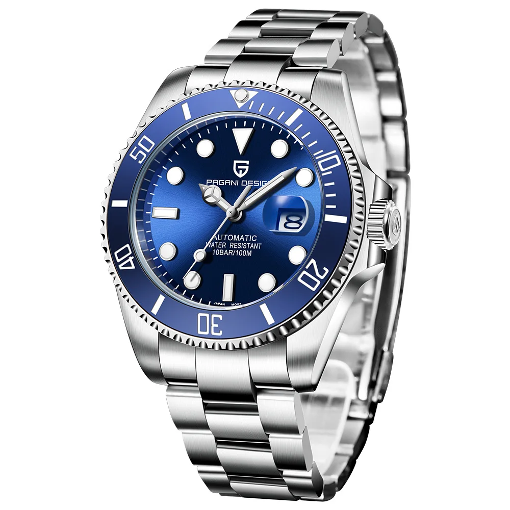 2023  Men Mechanical Wrist Luxury Ceramic Bezel Automatic  Sapphire Glass  for M - £142.22 GBP