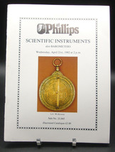 Phillips Scientific Instruments Also Barometers Illustrated Auction Catalog 1982 - £28.76 GBP