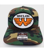 Waylon J.  Embroidered Patch Hat Cap Richardson 112 Trucker Style Mesh S... - $26.72