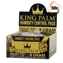 Full Box 50x Packs King Palm 72% 8 Gram Natural Humidity Control | Fast Shipping - £47.07 GBP