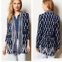 Anthropologie One September Martingale Cardigan M - £19.39 GBP