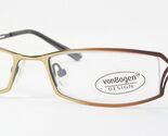 VON BOGEN VB 447 B Gold Gradient Matt Rust UNIQUE RARE EYEGLASSES vonBog... - $97.01