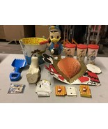 Vintage 11 Donald Duck, Charlie Brown &amp; Snoopy, &amp; Curious George Memorab... - $376.14 MXN