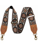 Nefelibata Purse Strap 2&quot; Crazy Horse Leather End Shoulder Strap Adjusta... - $27.83